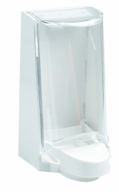 4551 Dispenser vit med transparent kåpa 0,7L